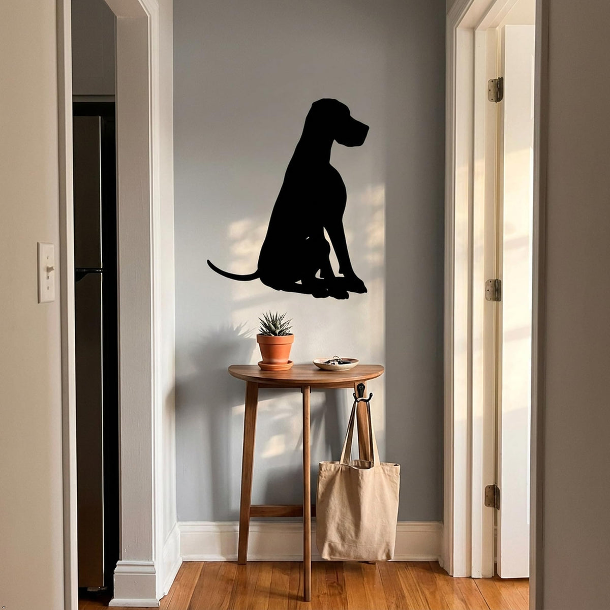 Picniva Great Dane Style 8A Removable Vinyl Wall Decal