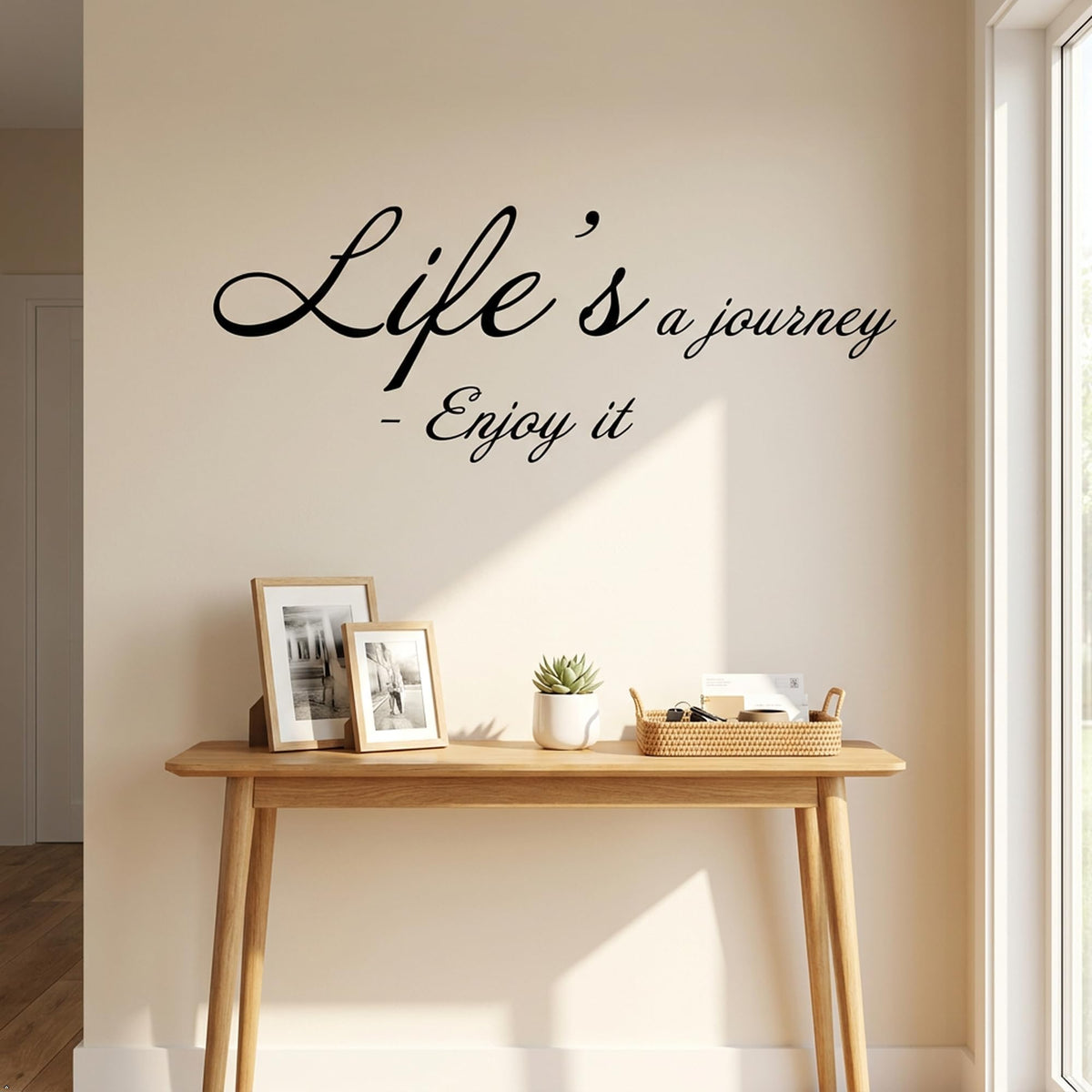 Picniva Life's a Journey - Enjoy it Removable Vinyl Wall Decal