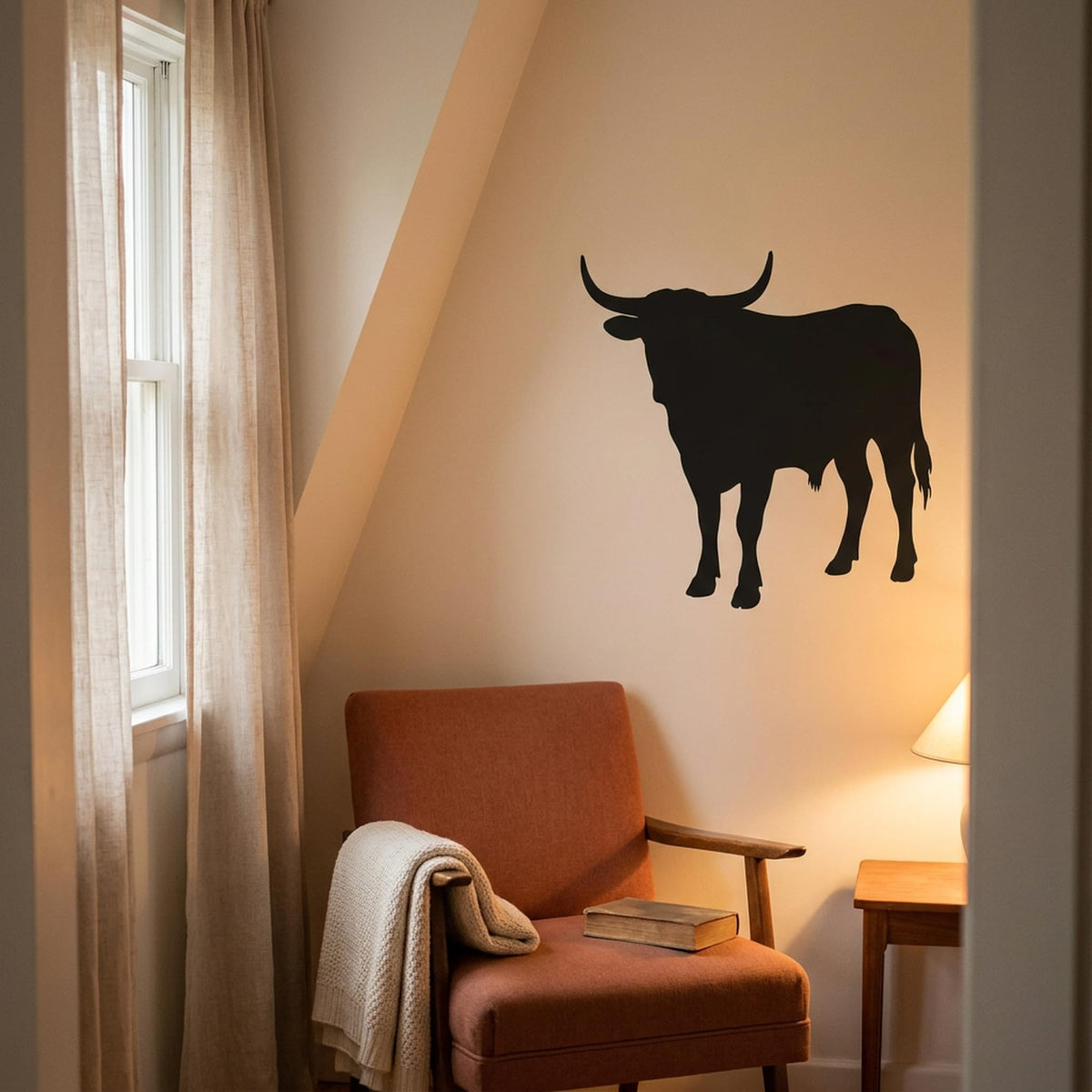 Picniva Cattle Style 7 Vinyl Wall Decal Farm Ranch Decor Home