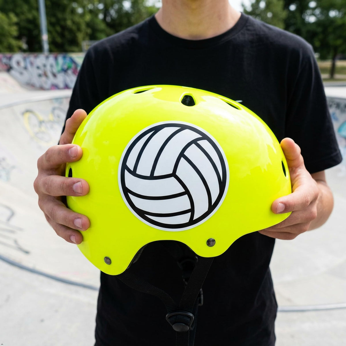 Decaltor Volleyball Ball Laptop Decal, 5 in