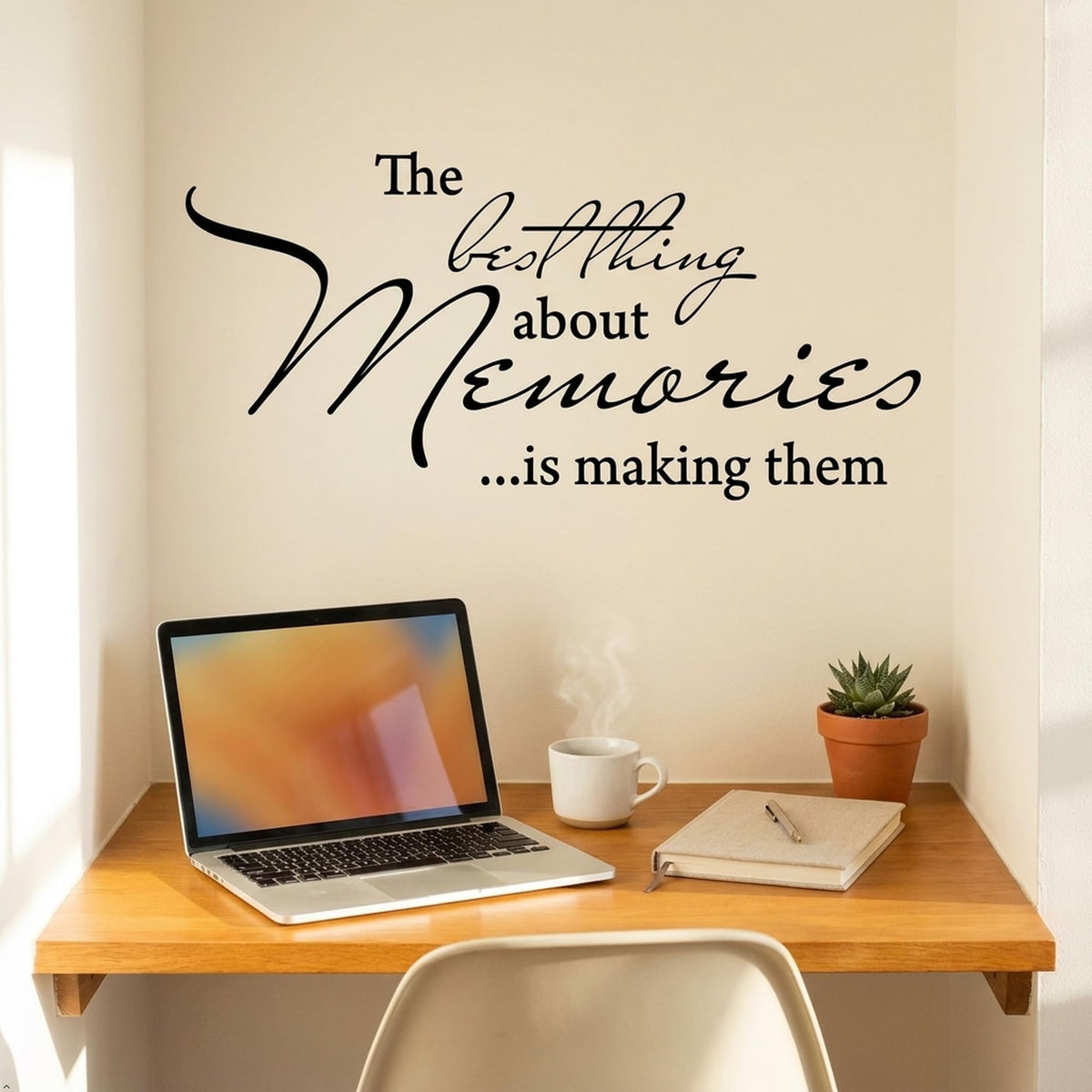 Decaltor Making Memories Quote Wall Decal