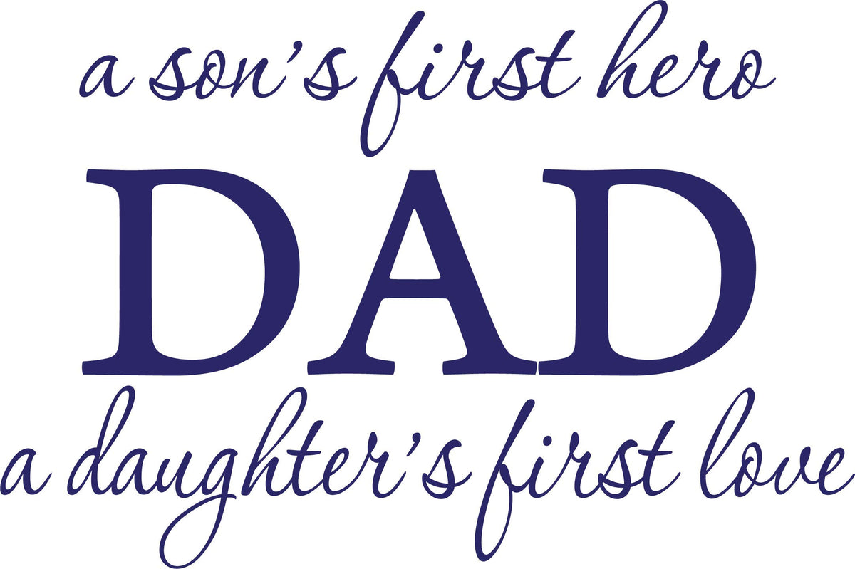 Decaltor Dad First Hero Decal