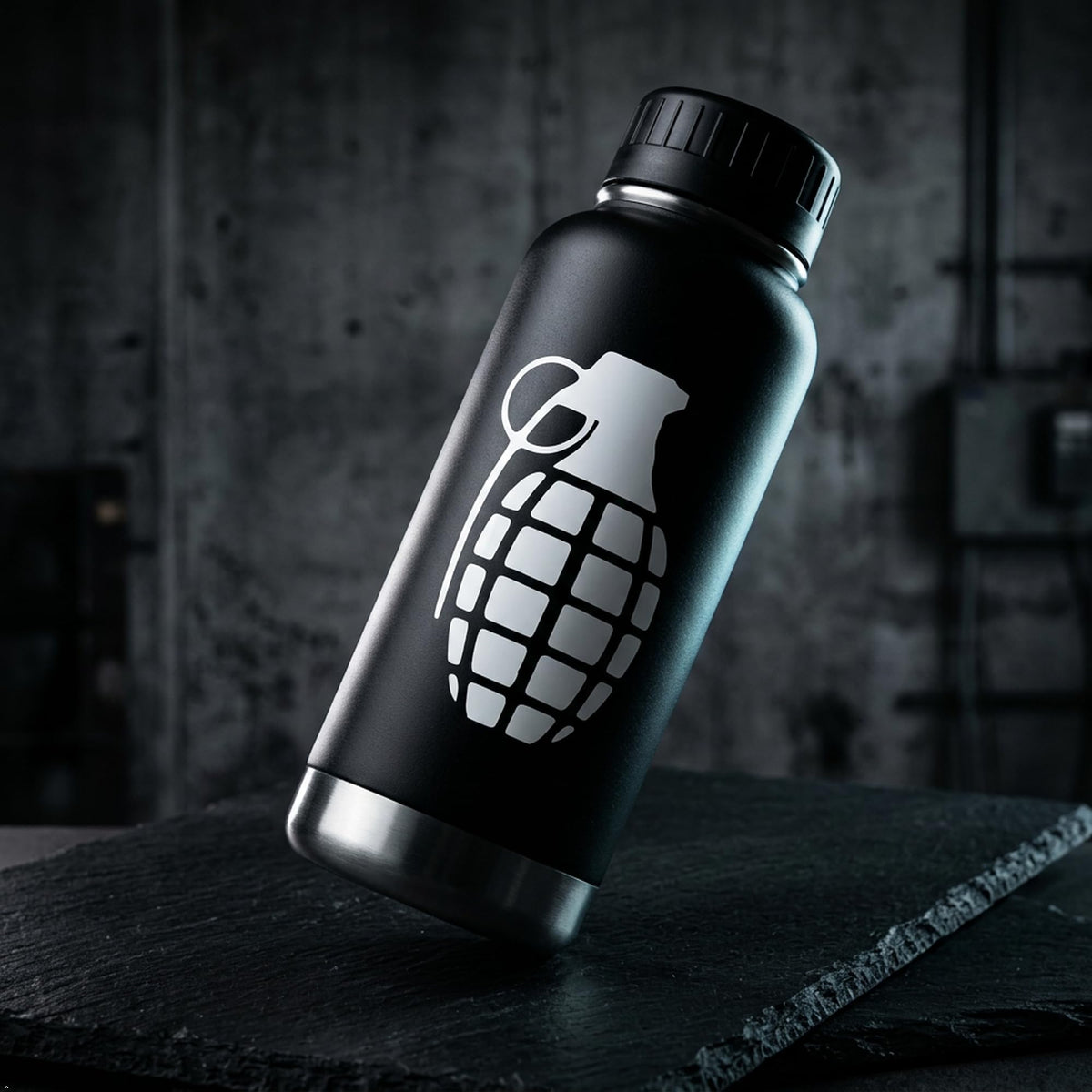 Decaltor Grenade Vinyl Decal, Car Window Sticker