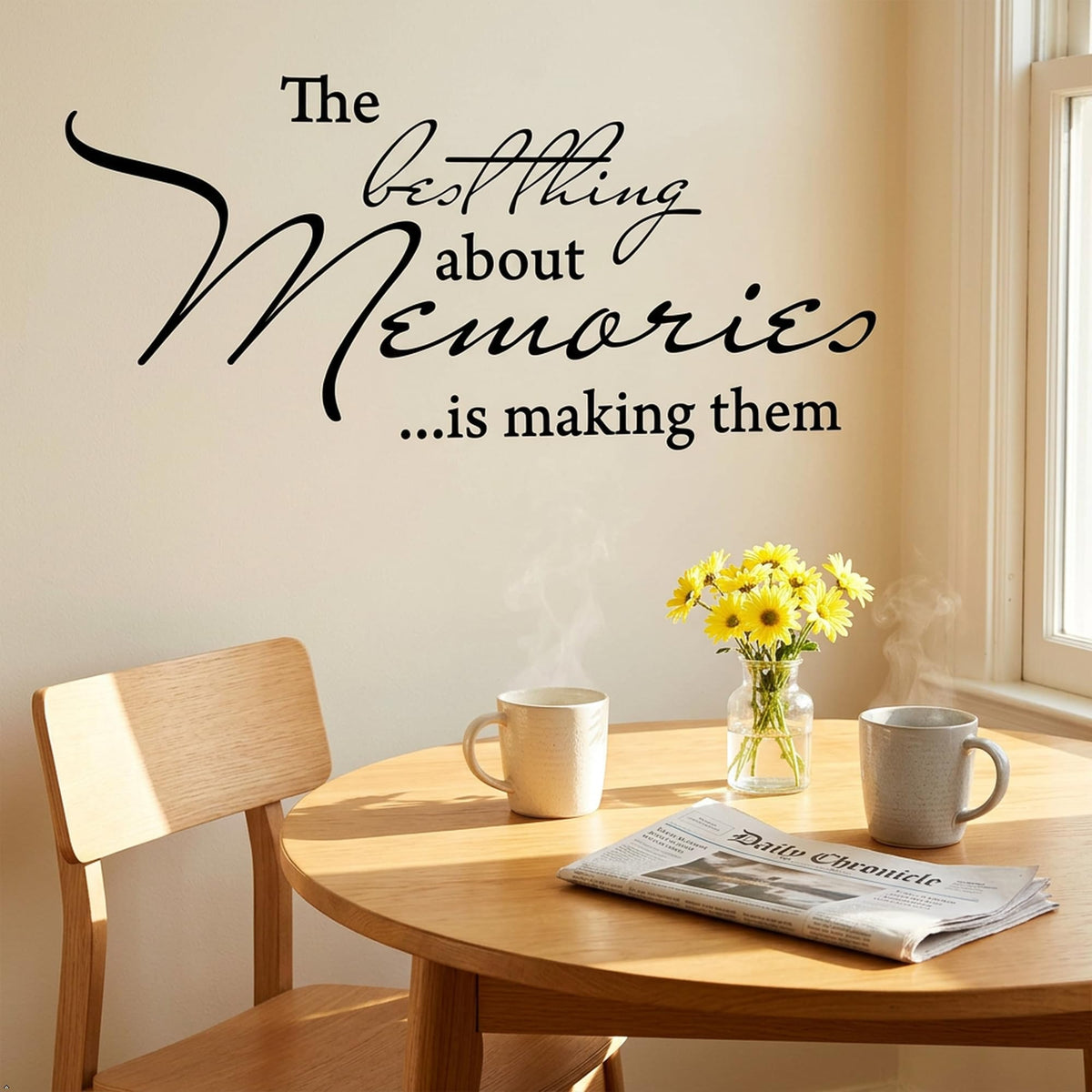 Decaltor Making Memories Quote Wall Decal