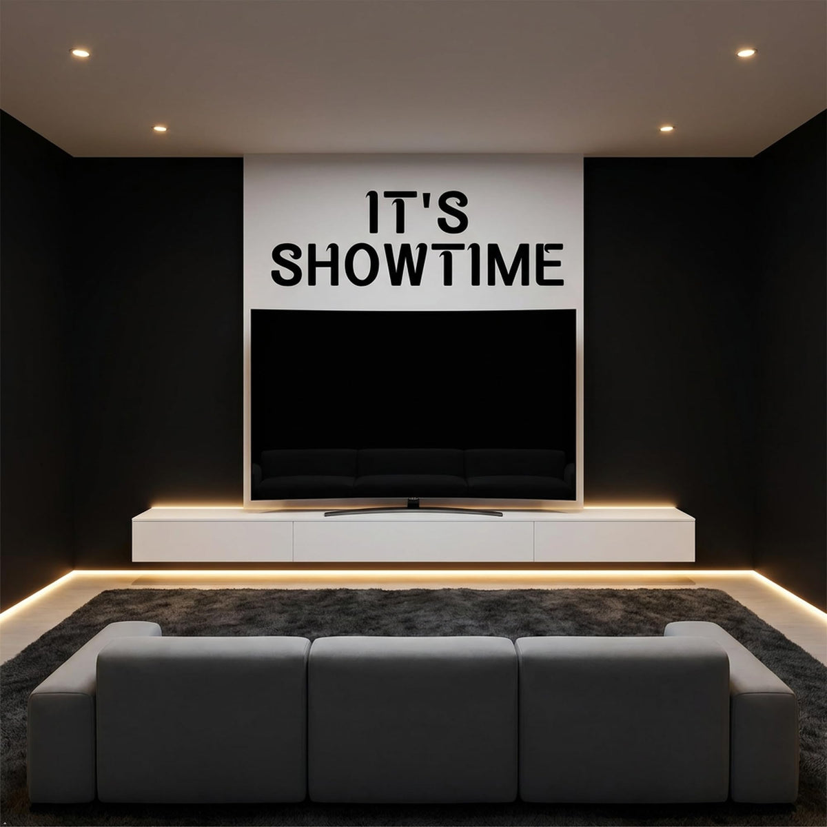 Picniva Its Showtime Vinyl Wall Decal Home Decor