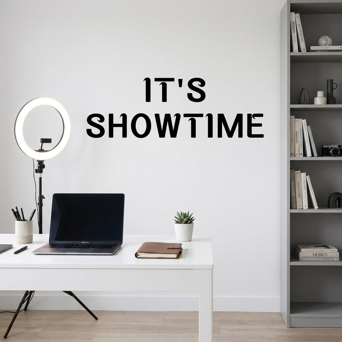 Picniva Its Showtime Vinyl Wall Decal Home Decor
