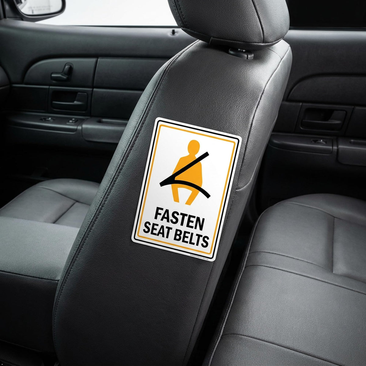 Picniva Fasten Seatbelts Notice Stickers