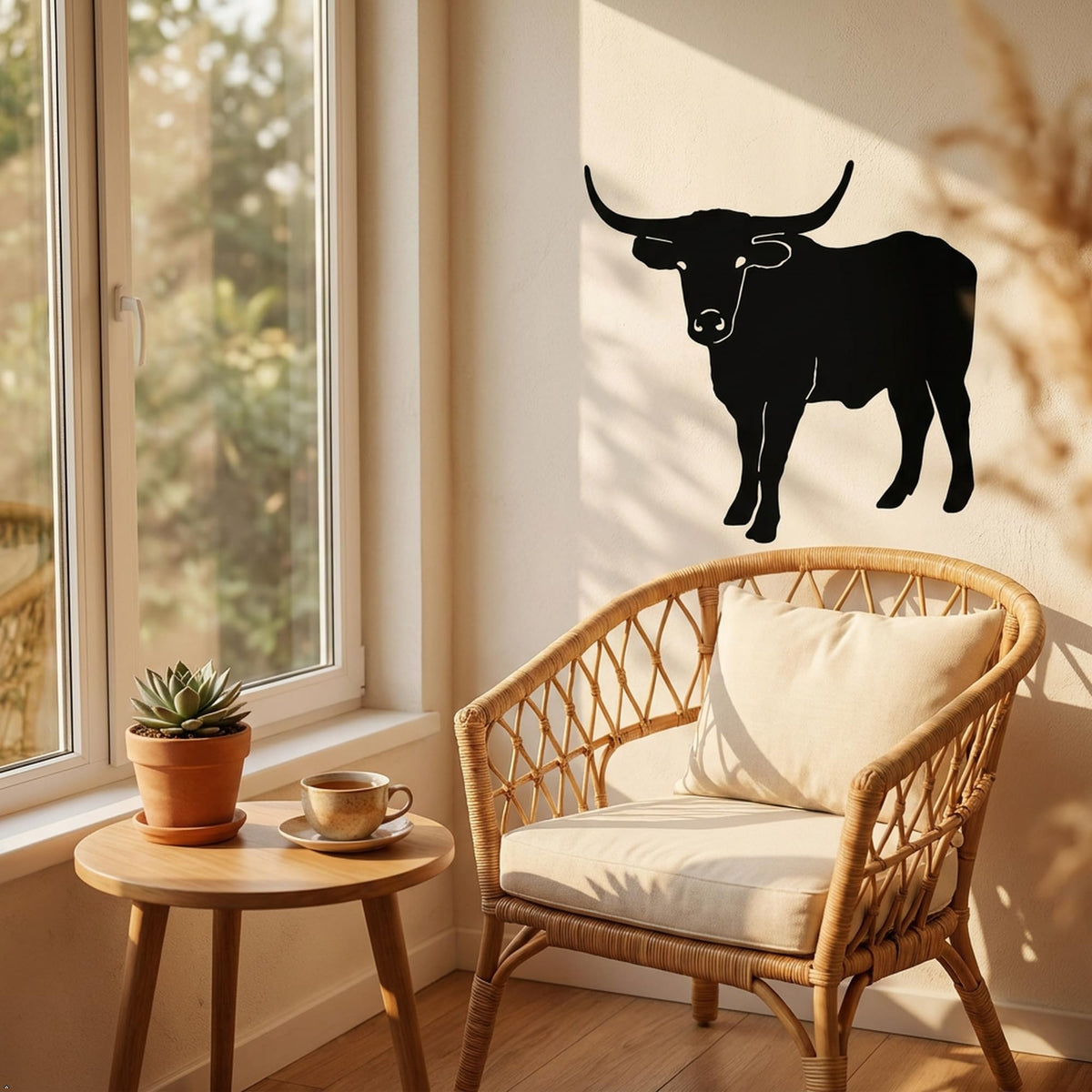 Picniva Cattle Style 7 Vinyl Wall Decal Farm Ranch Decor Home