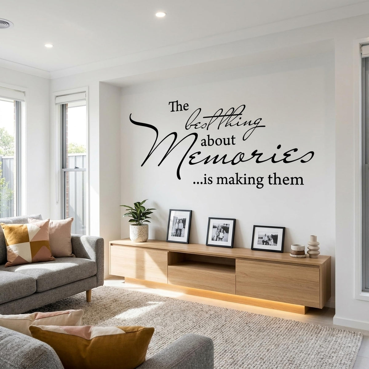 Decaltor Making Memories Quote Wall Decal