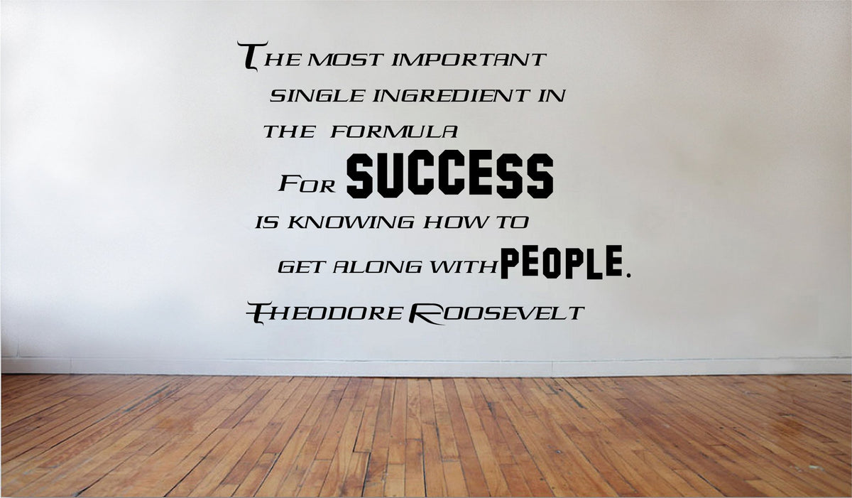 Picniva The Most Important Single Wall Decal, 22x18 in