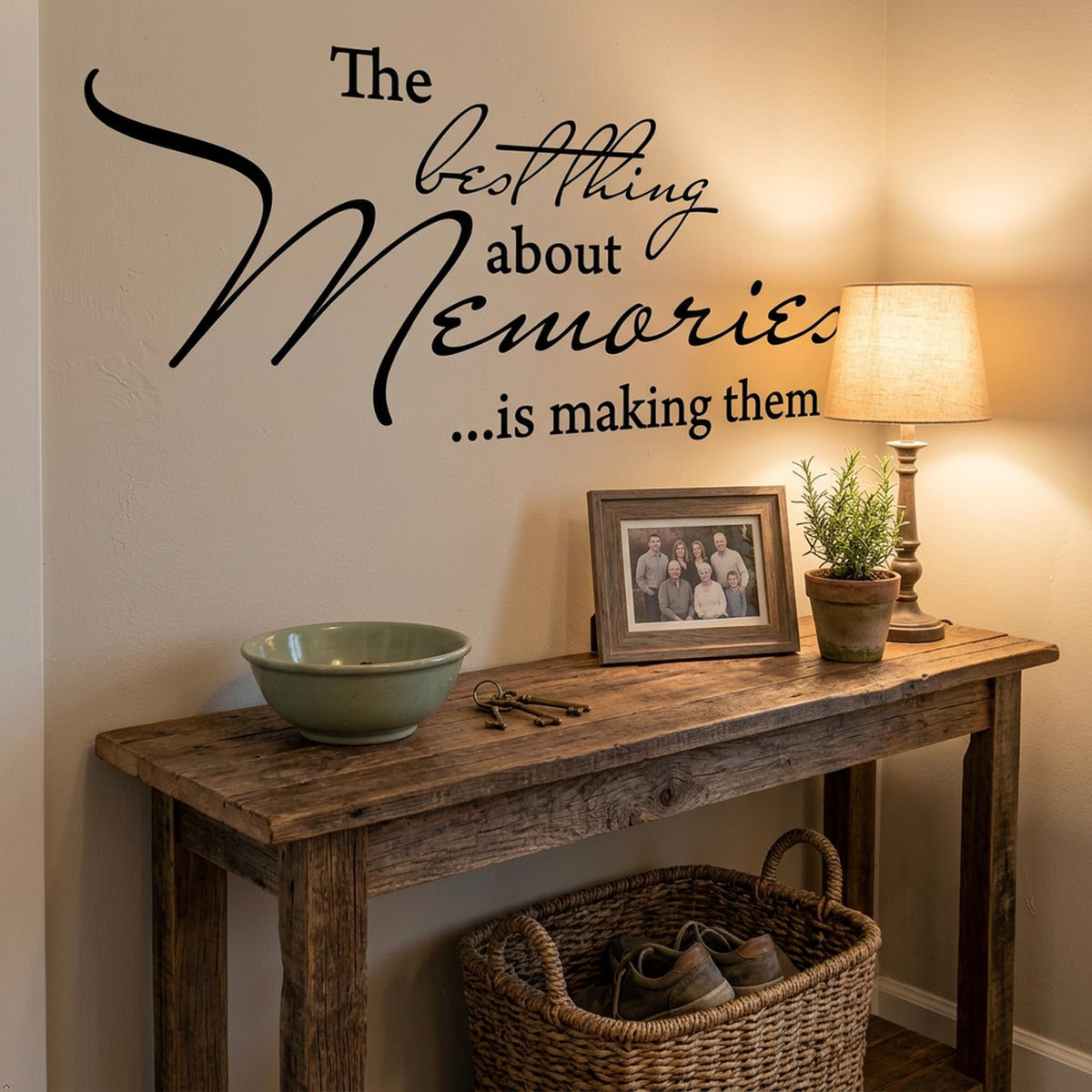 Decaltor Making Memories Quote Wall Decal