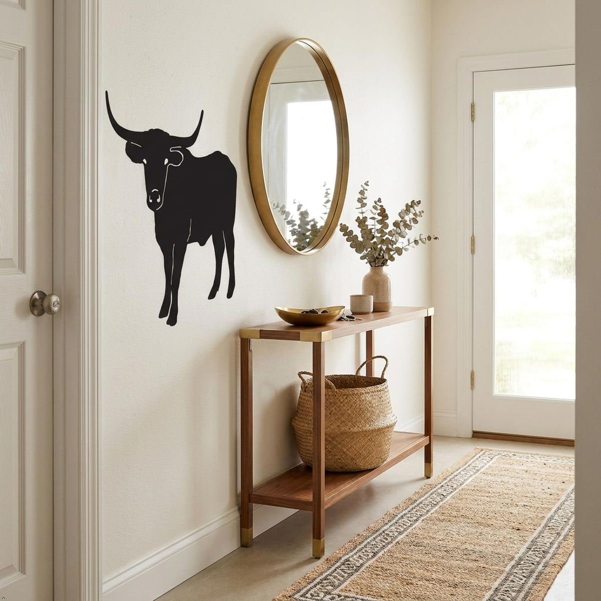 Picniva Cattle Style 7 Vinyl Wall Decal Farm Ranch Decor Home