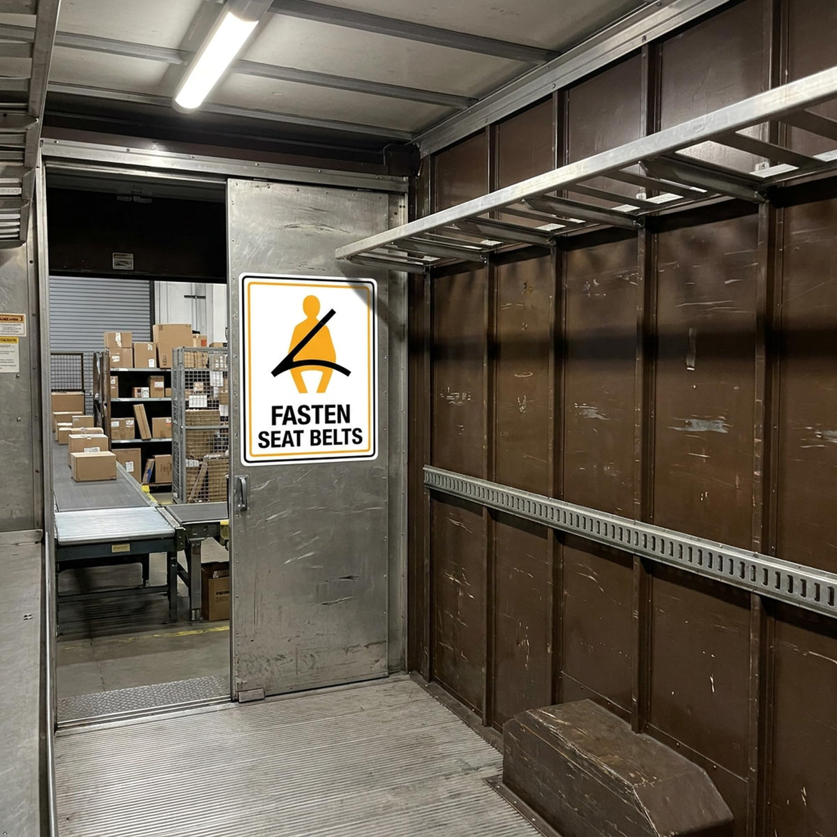 Picniva Fasten Seatbelts Notice Stickers