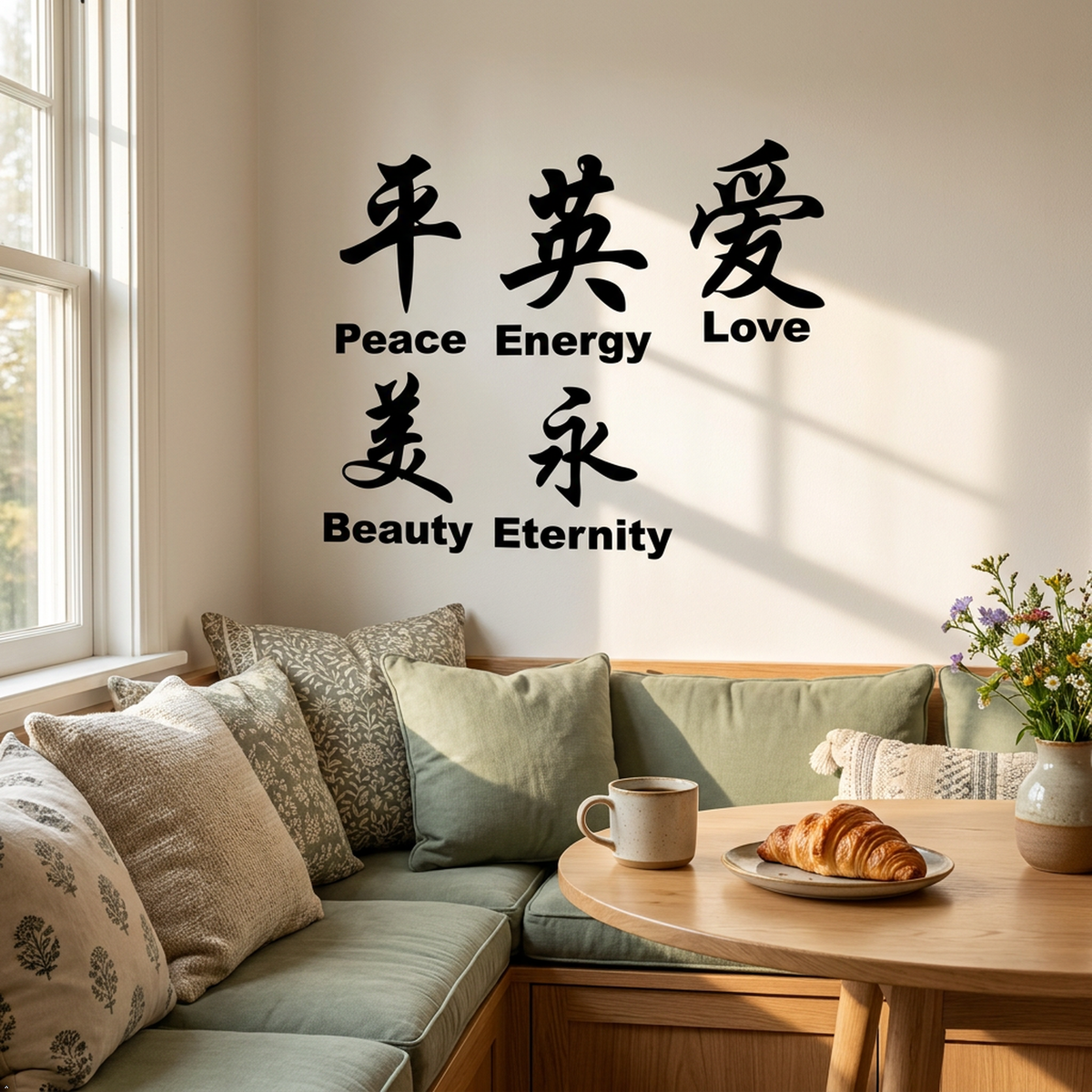 Chinese Symbol DECAL ART Décor