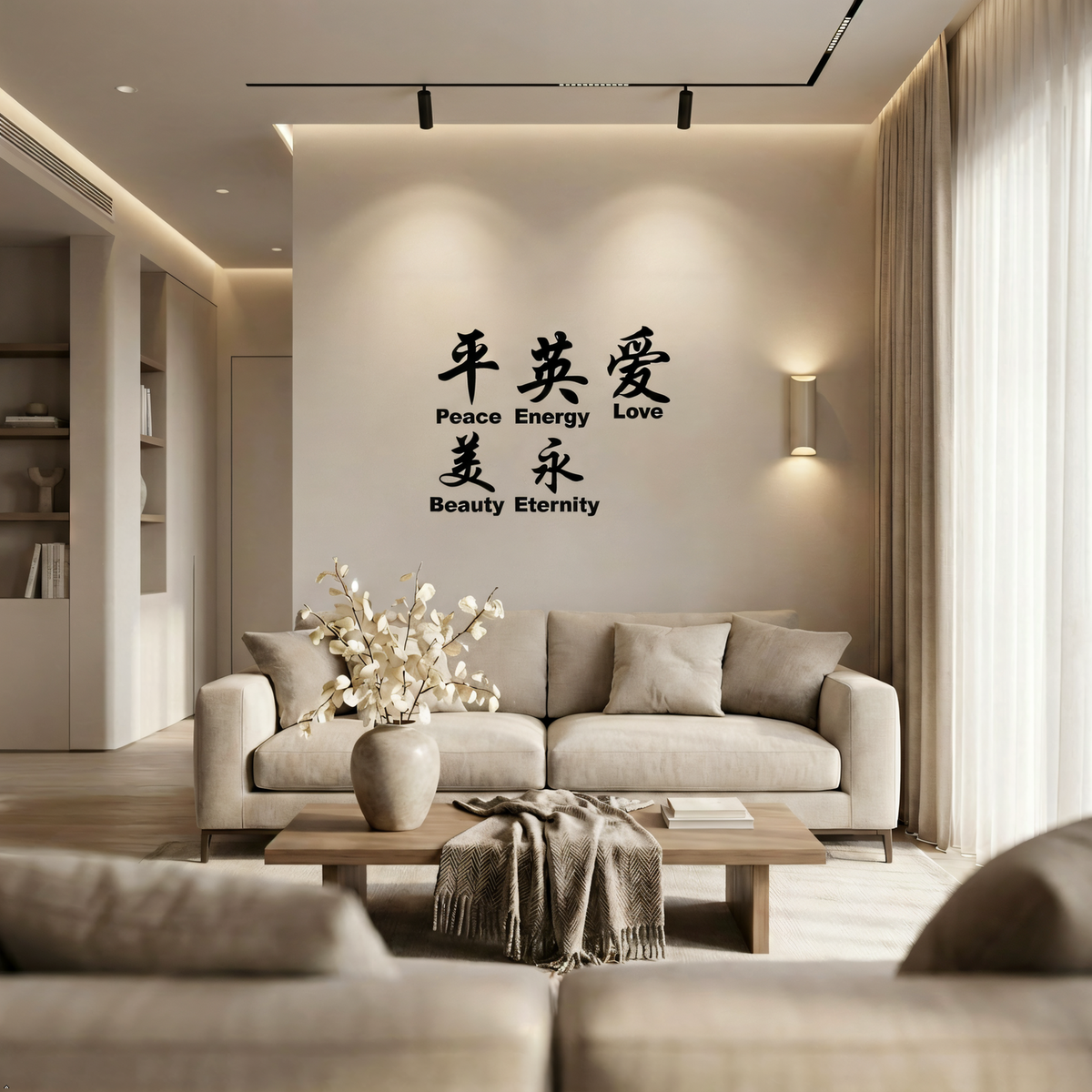 Chinese Symbol DECAL ART Décor
